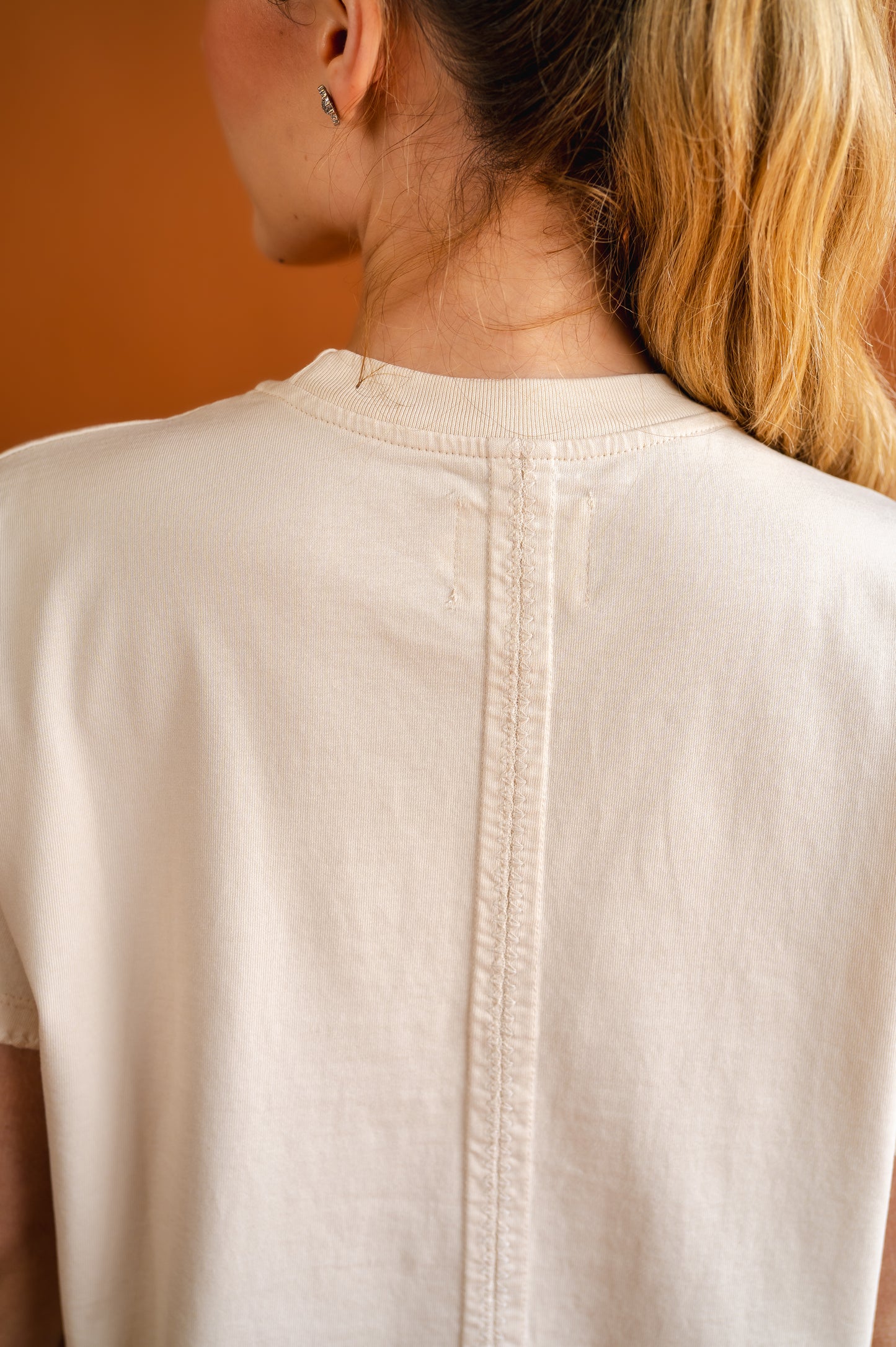 Camiseta Duna beige-marfil