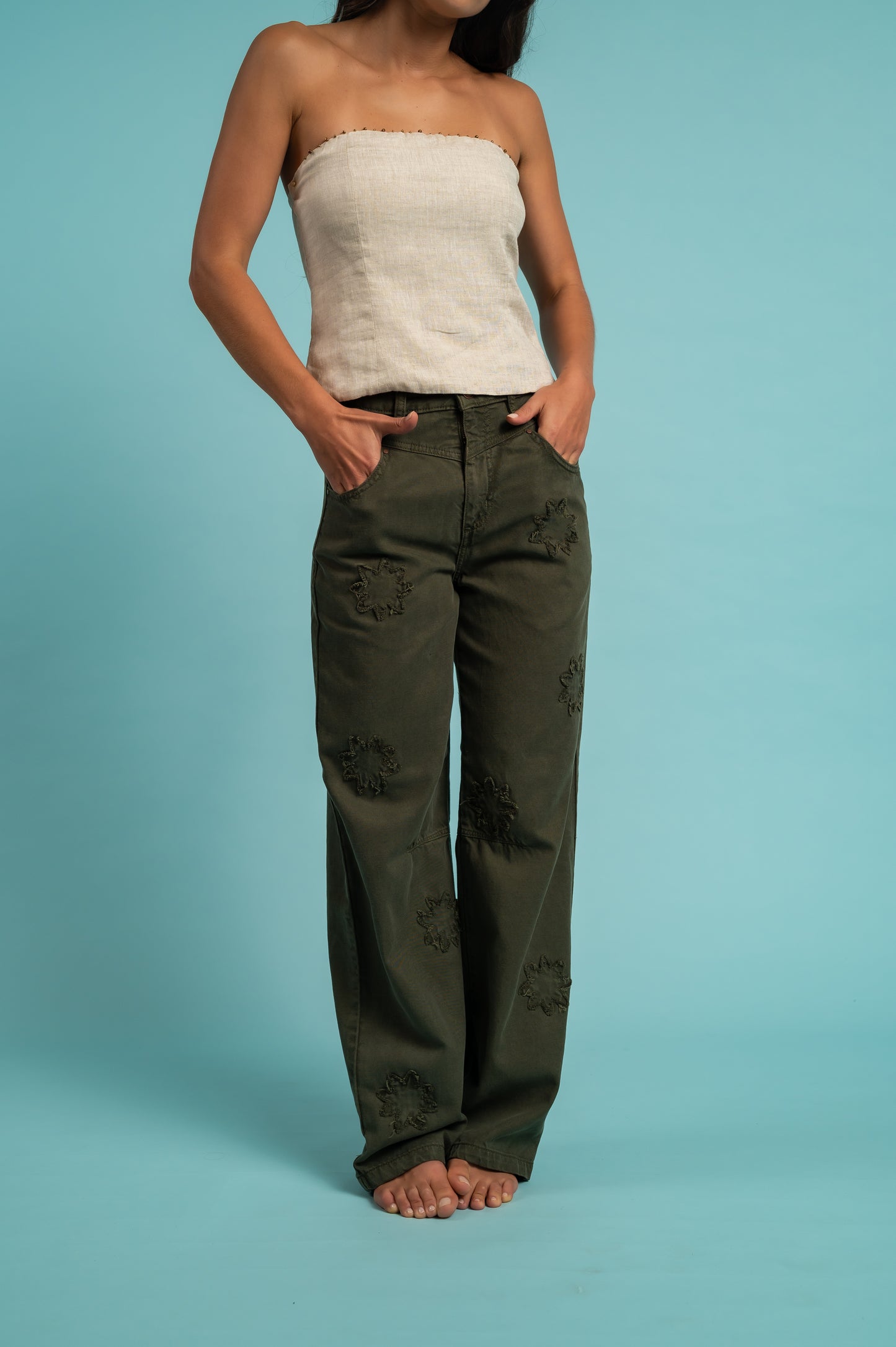 Pantalon Cosecha verde