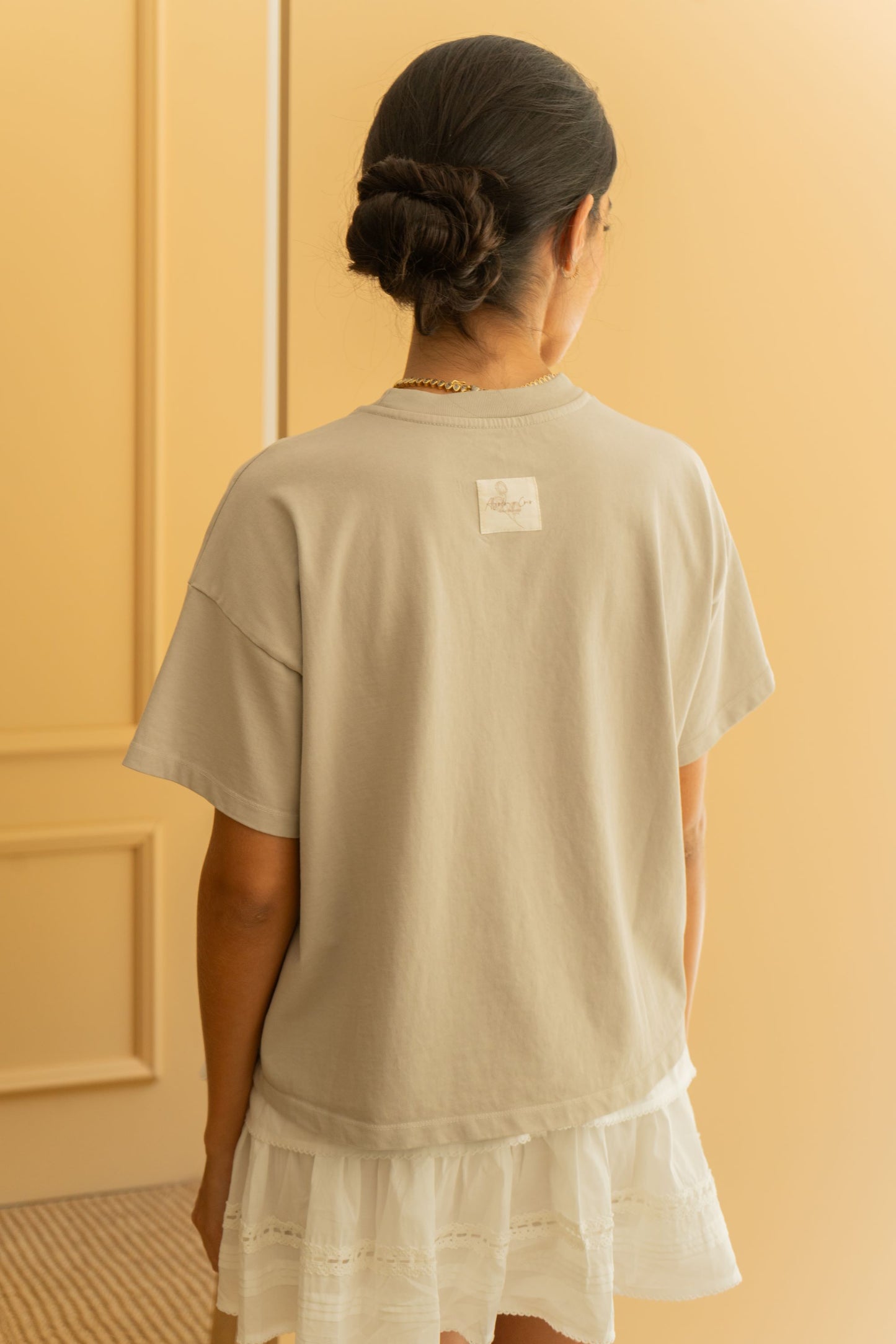 Camiseta Cacao Beige