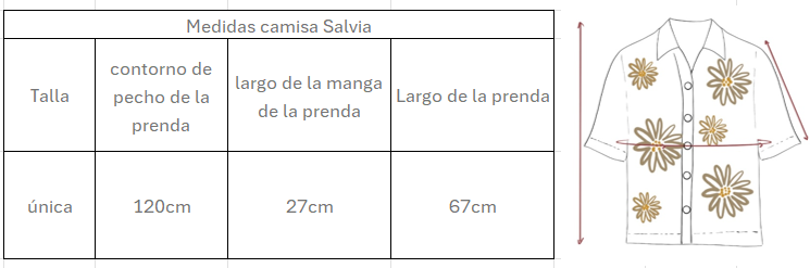 Camisa Salvia