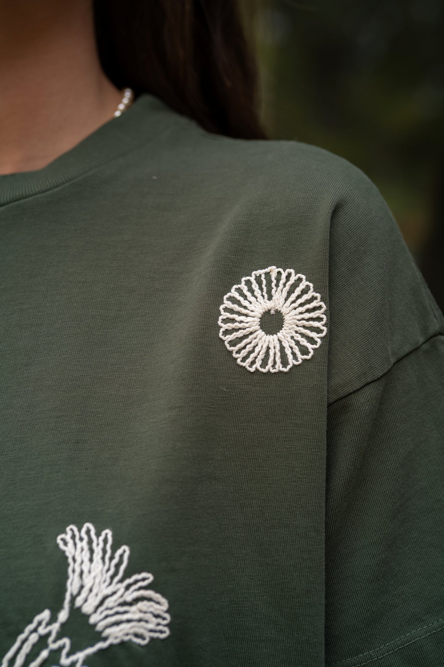 Camiseta Ágata Verde Oliva