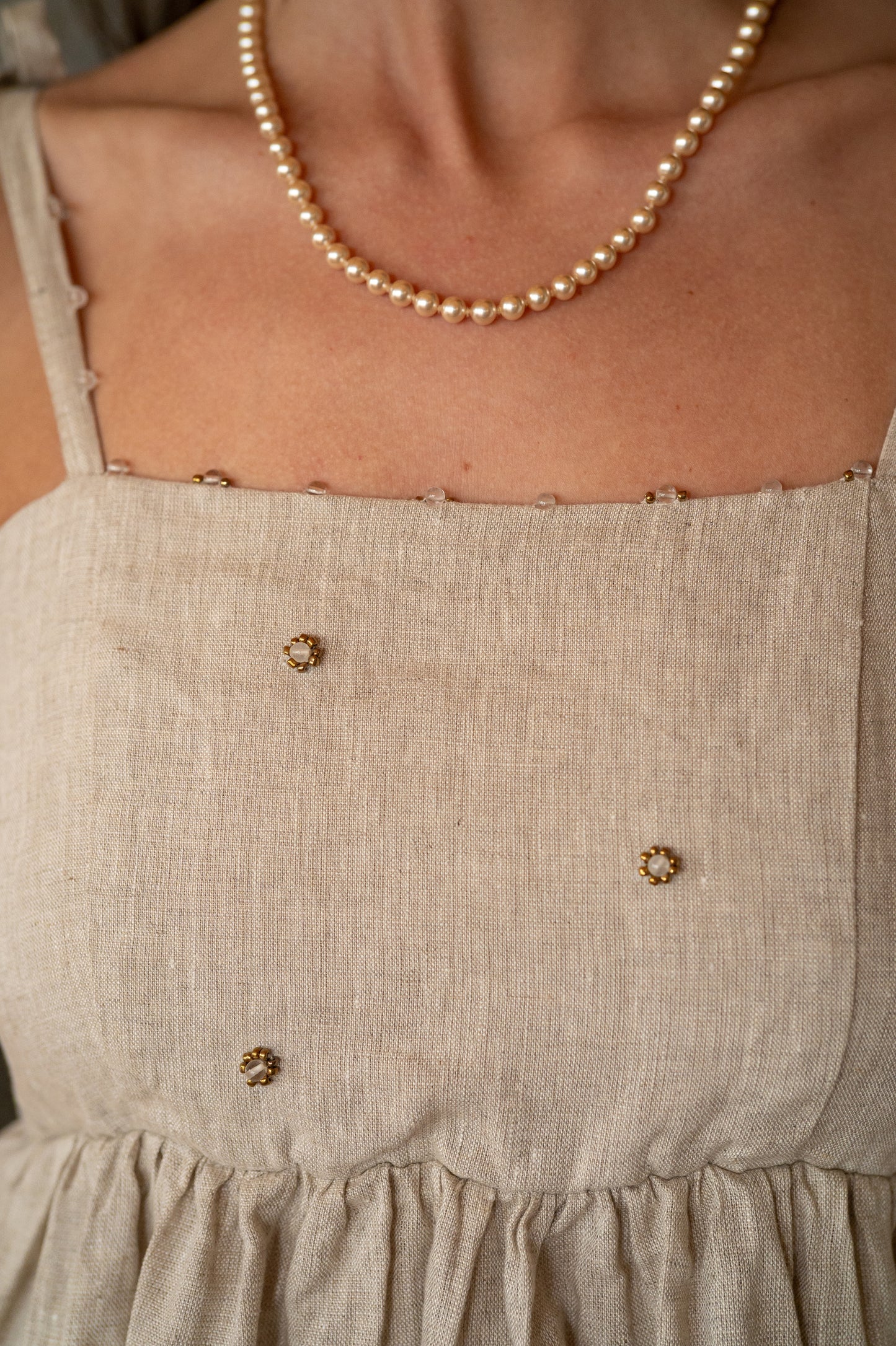 Vestido Cristal Arena