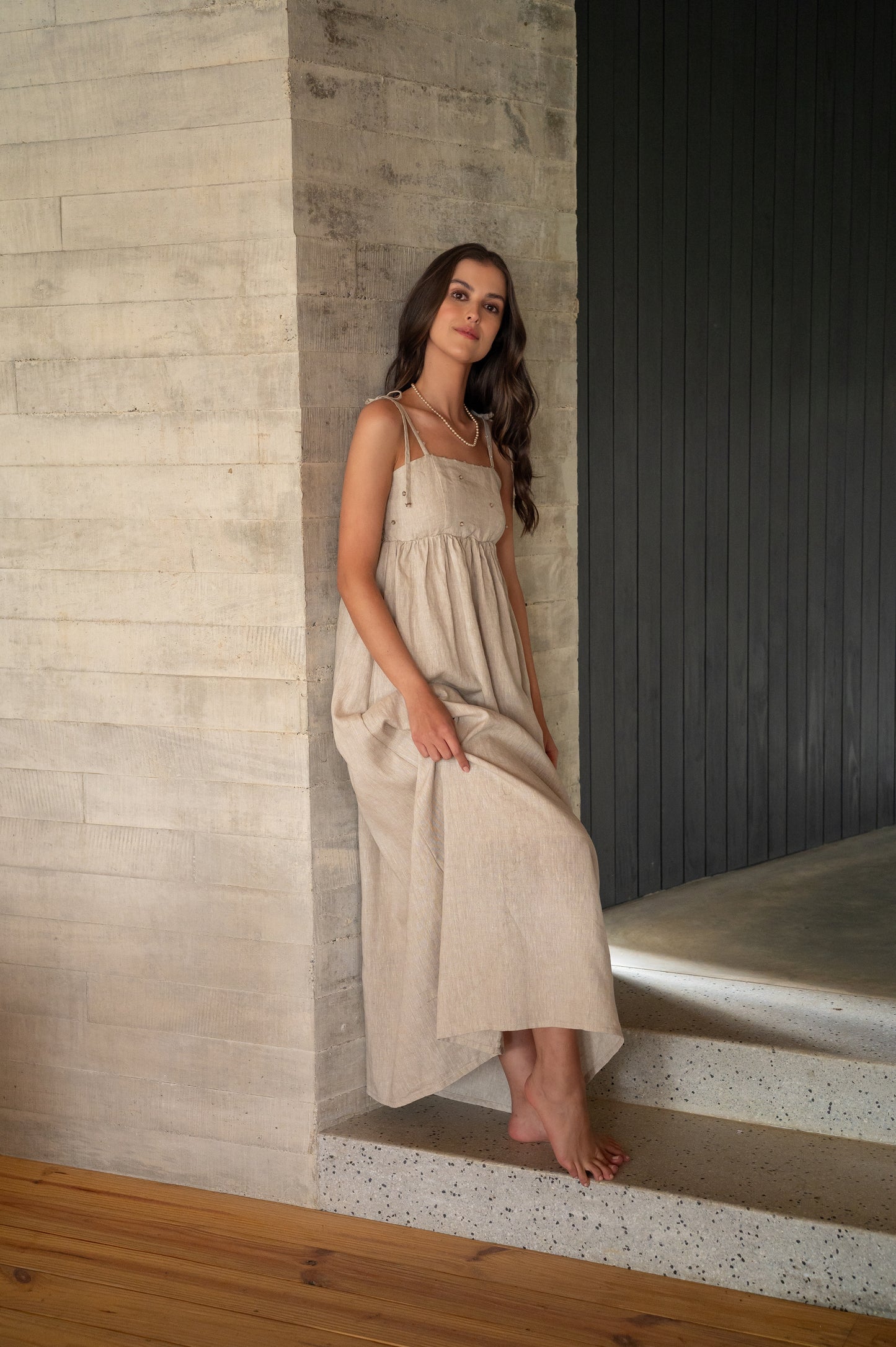 Vestido Cristal Arena