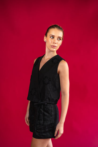 Chaleco cosecha negro