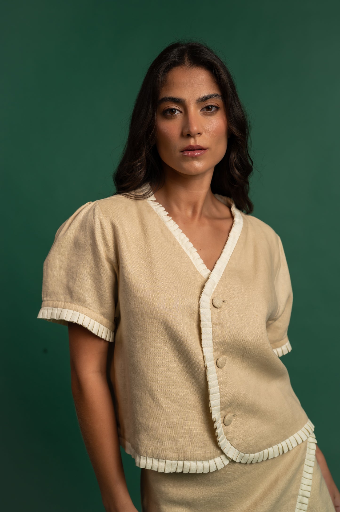 Camisa nube beige