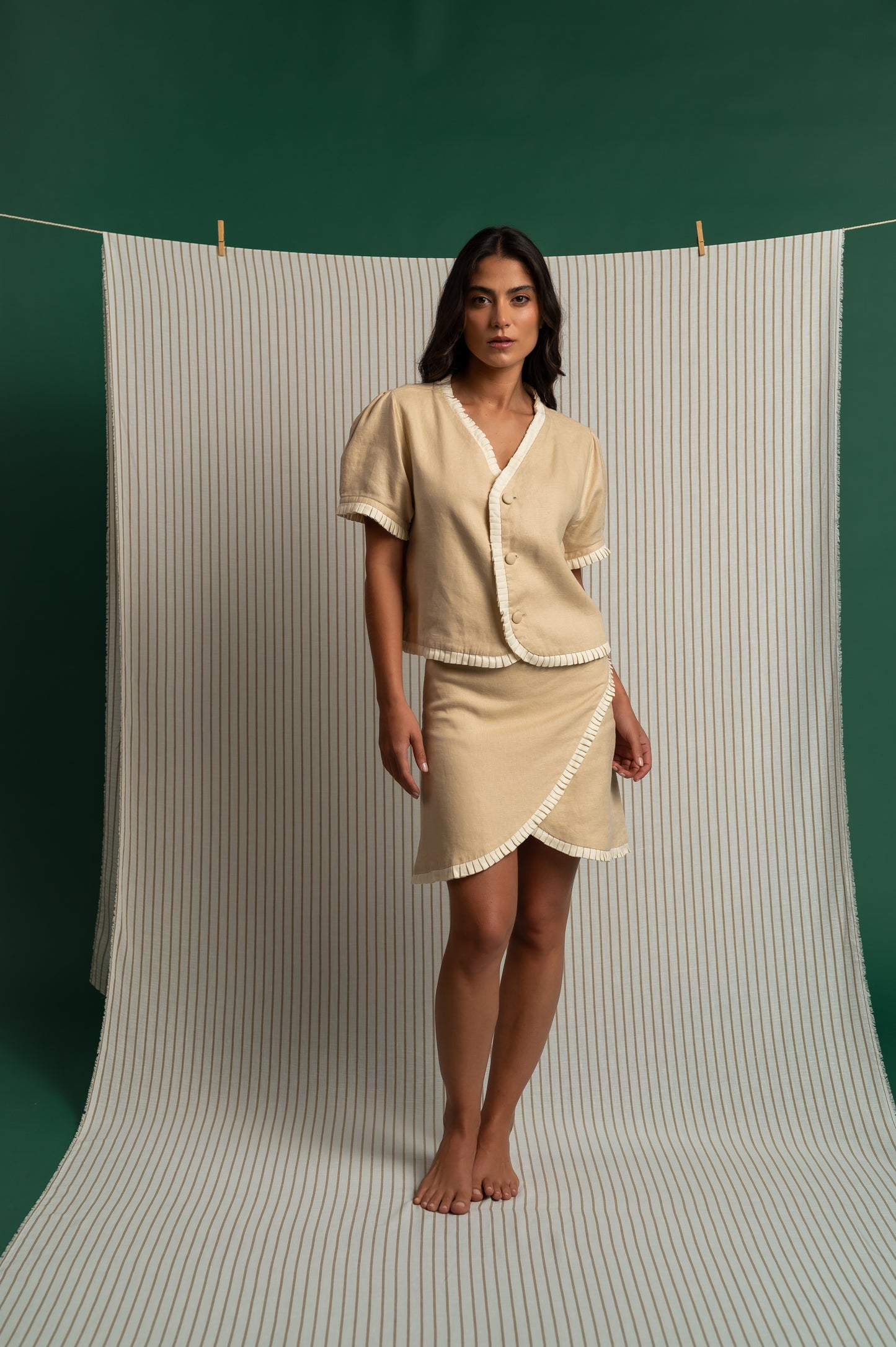 Camisa nube beige