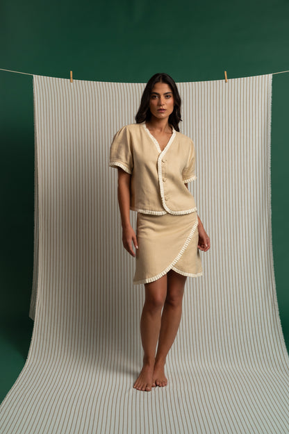 Camisa nube beige
