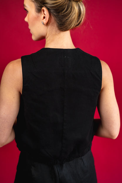 Chaleco cosecha negro