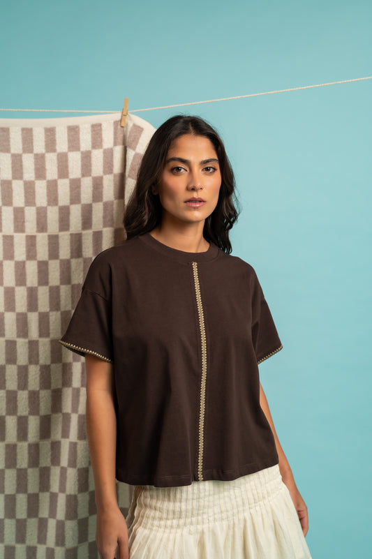 Camiseta Ciruela Cafe
