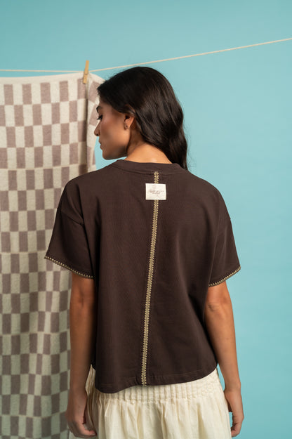 Camiseta Ciruela Cafe