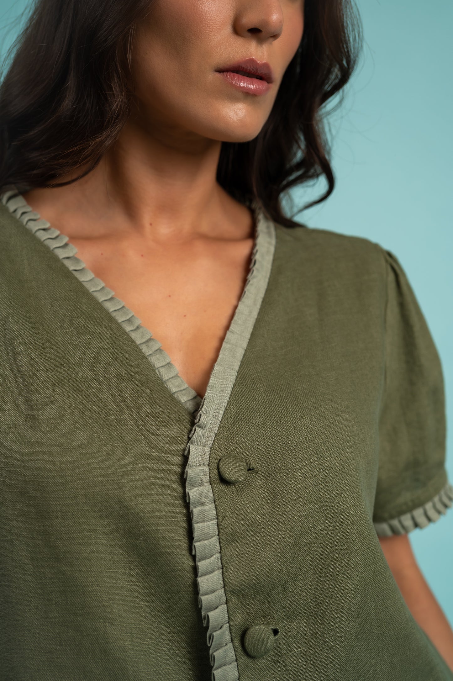 Camisa nube verde