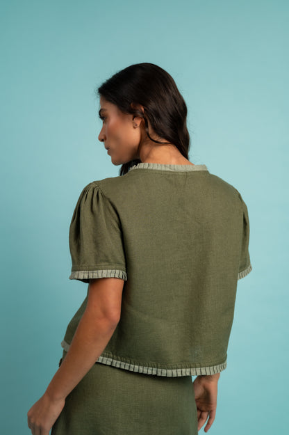 Camisa nube verde