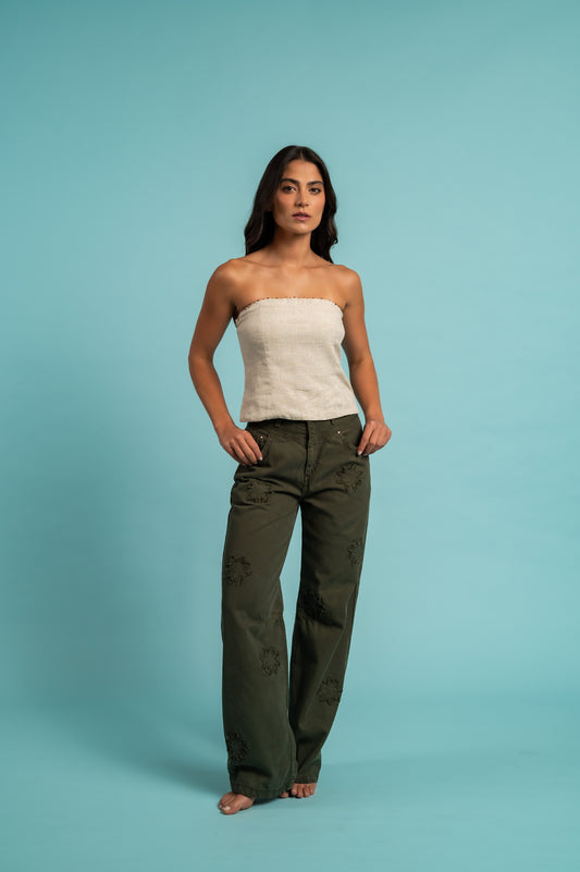 Pantalon Cosecha verde