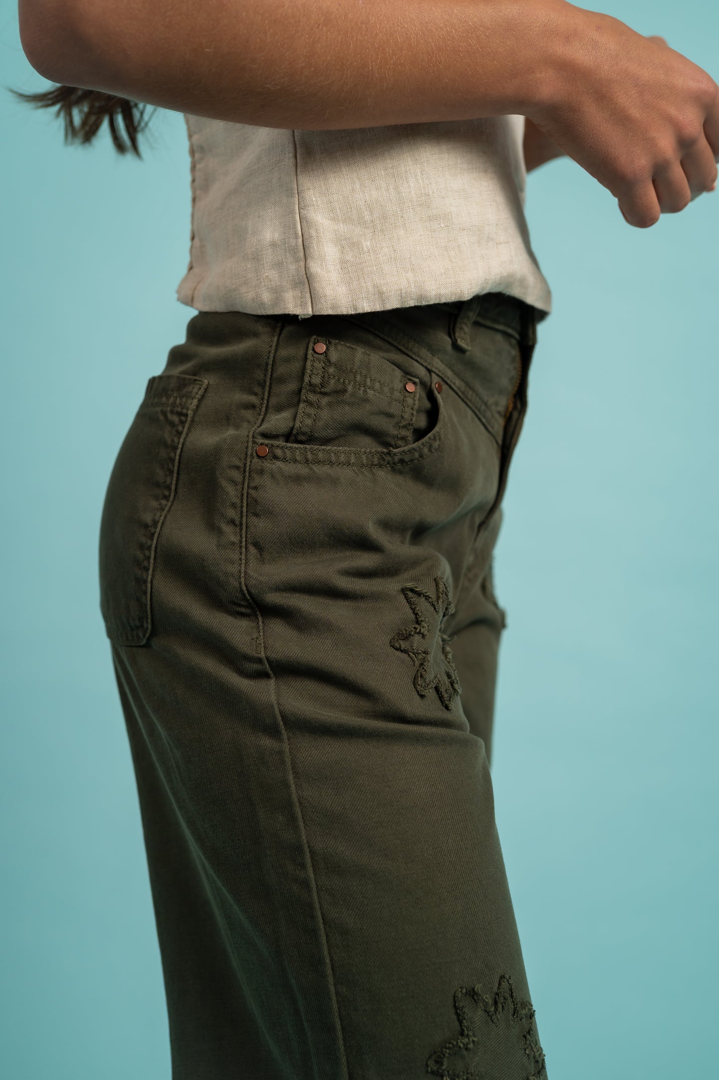 Pantalon Cosecha verde