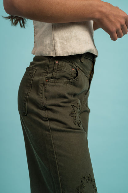 Pantalon Cosecha verde