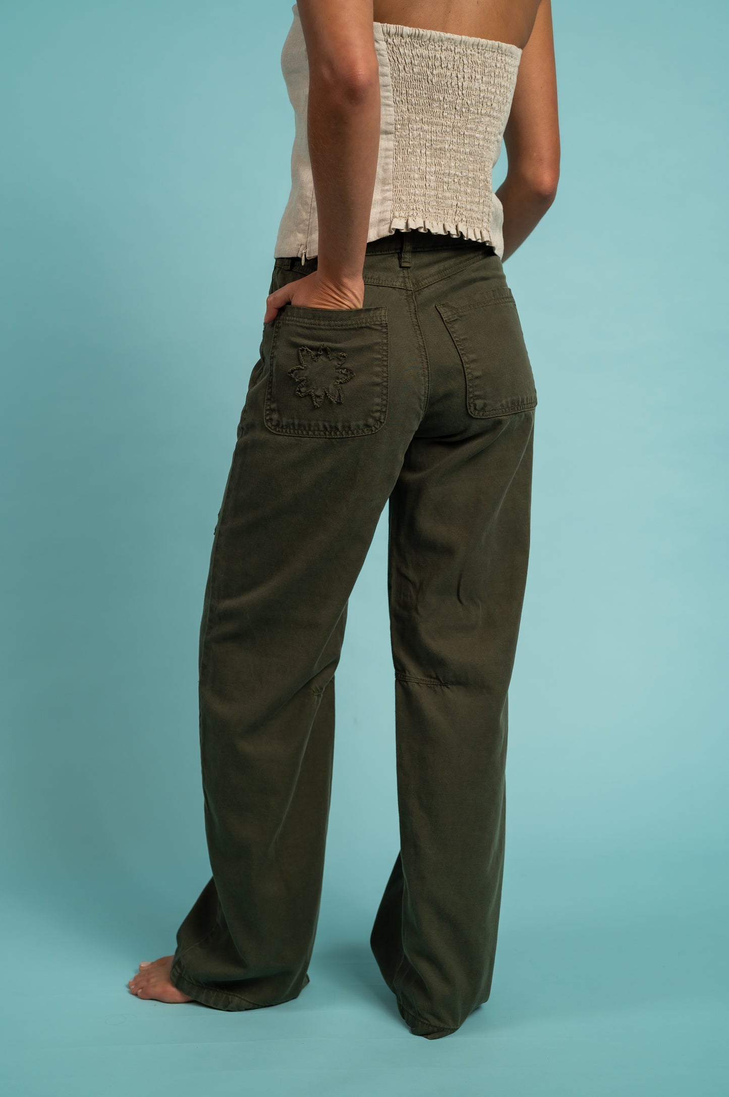 Pantalon Cosecha verde