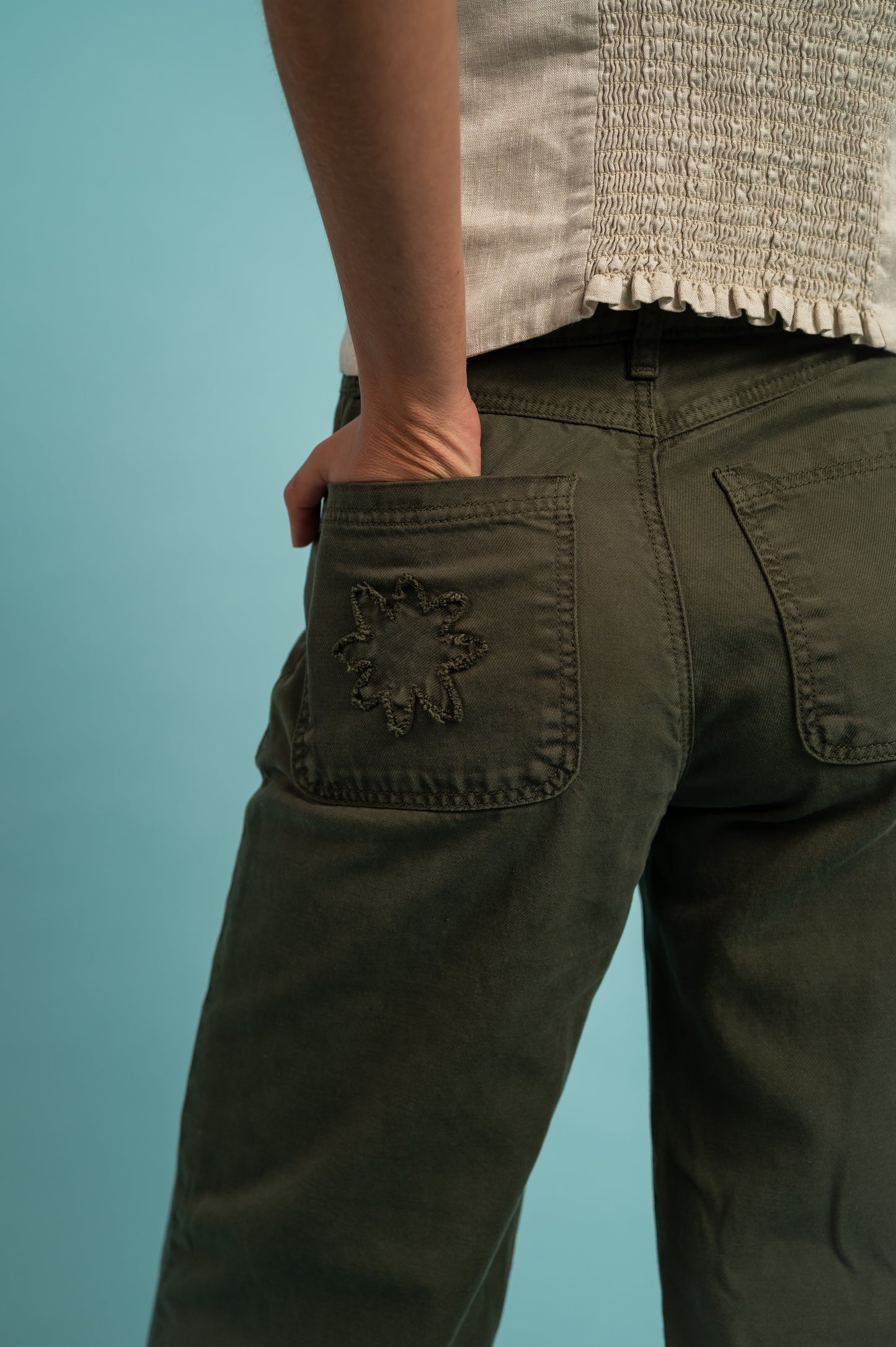 Pantalon Cosecha verde
