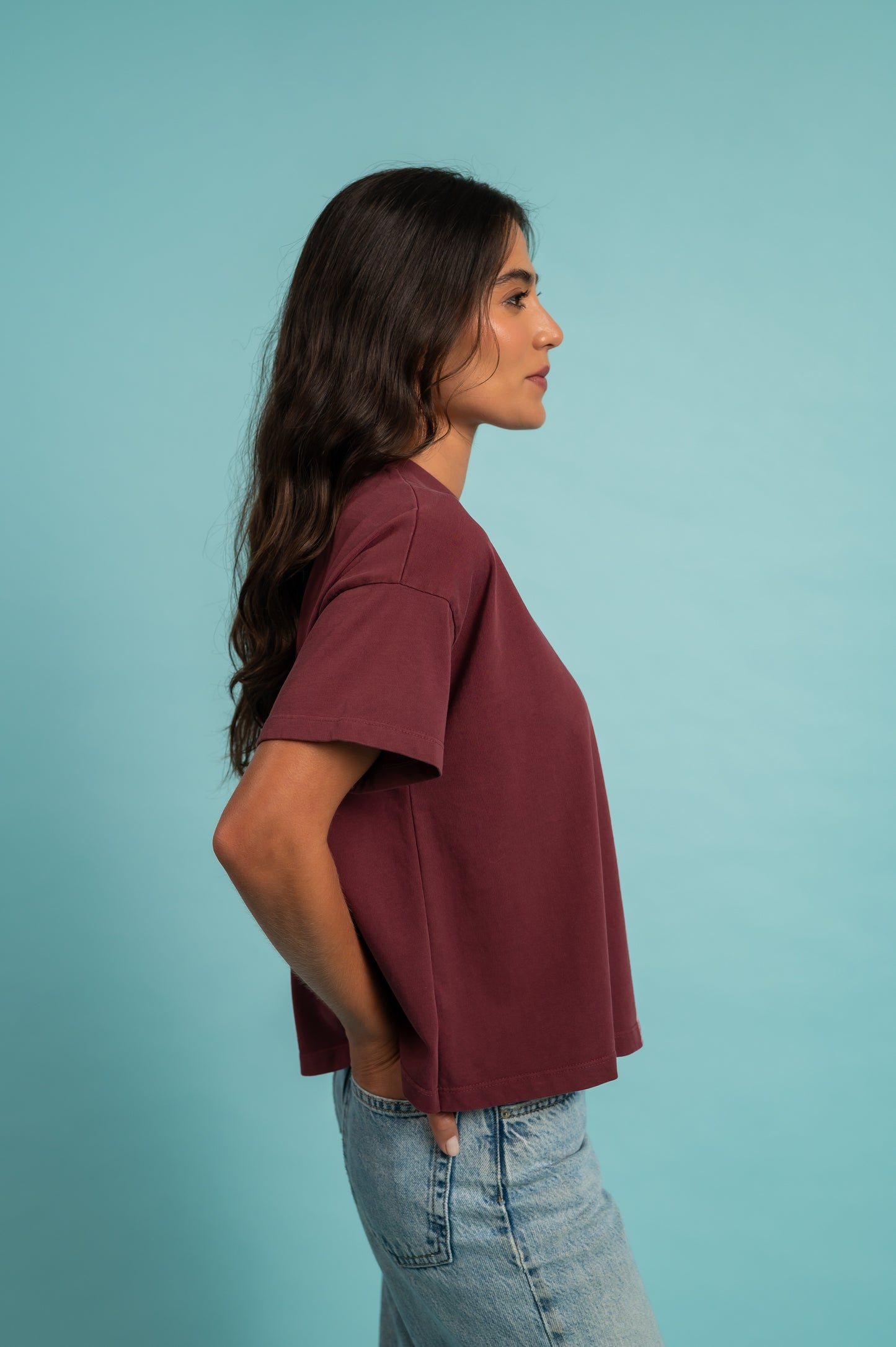 Camiseta Amapola Vino