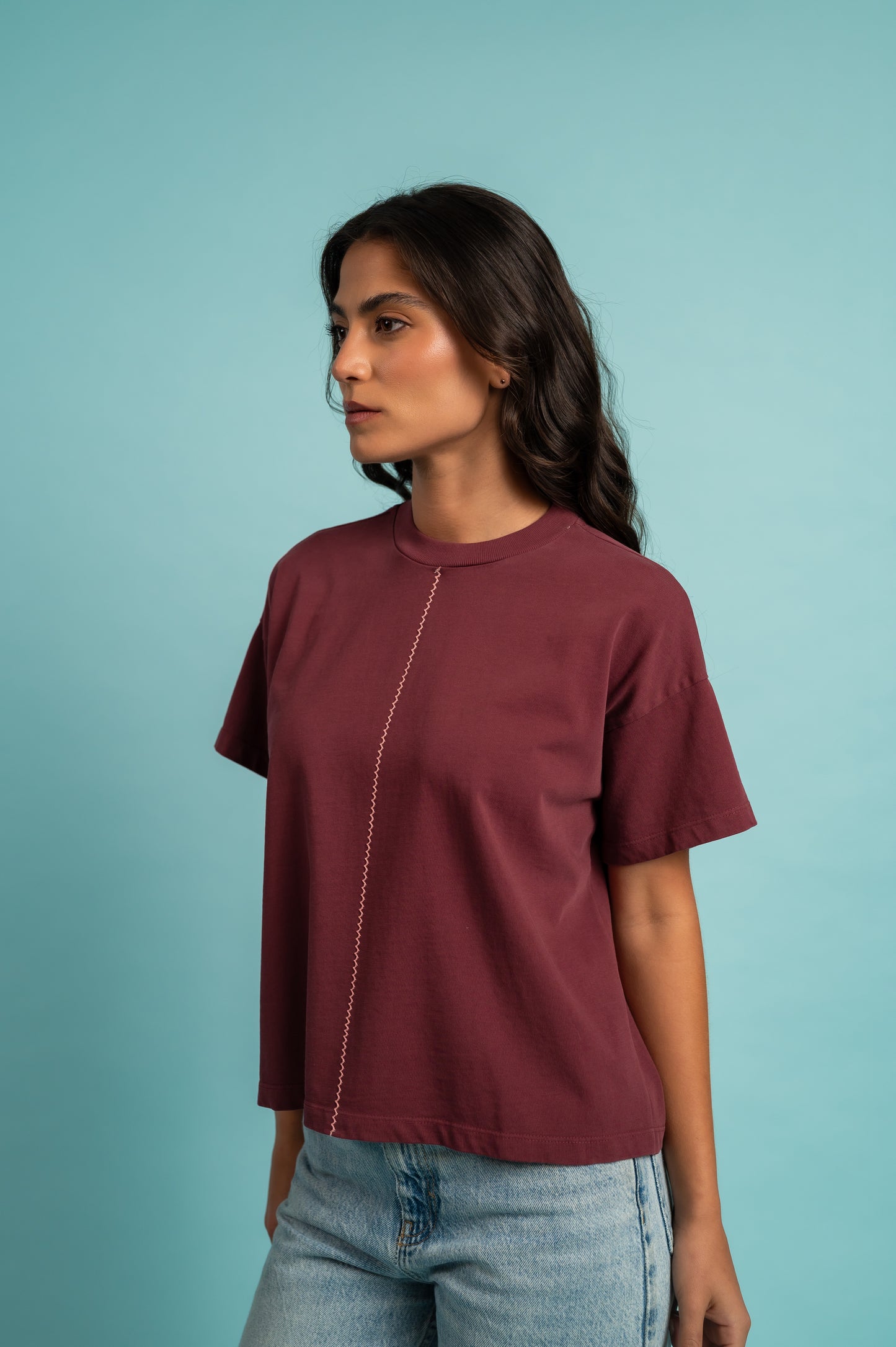 Camiseta Amapola Vino