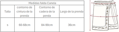 Falda Canela