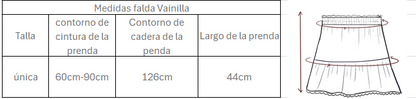 Falda Vainilla