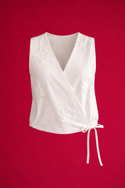 Chaleco cosecha marfil