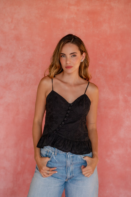 Camisa carbón negro