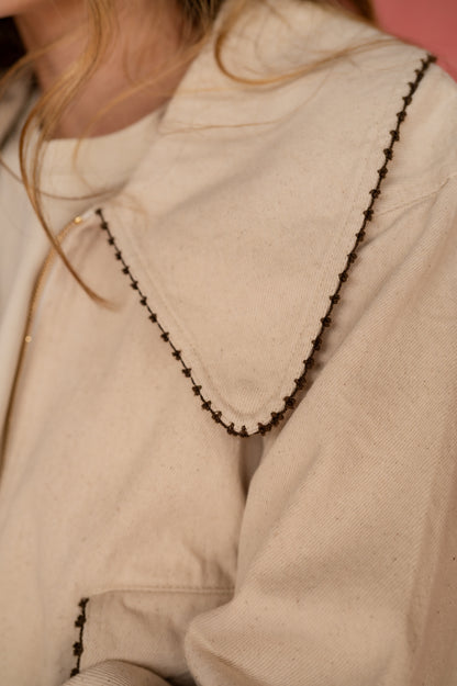 Chaqueta arena
