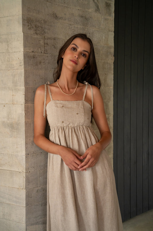 Vestido Cristal Arena