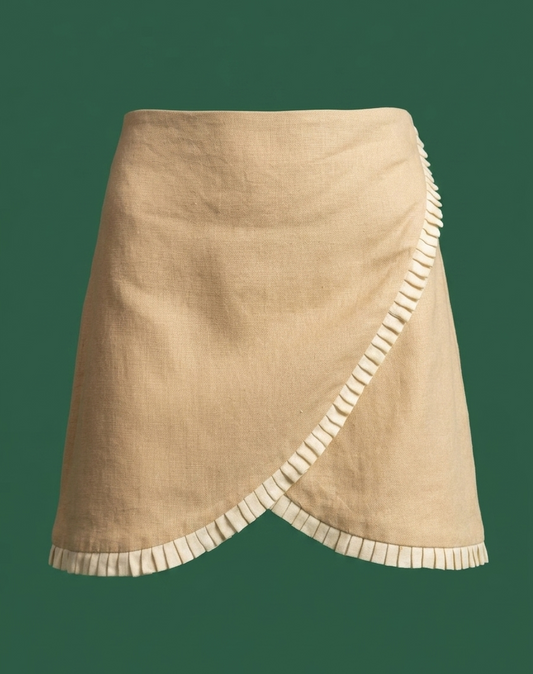 Falda nube beige