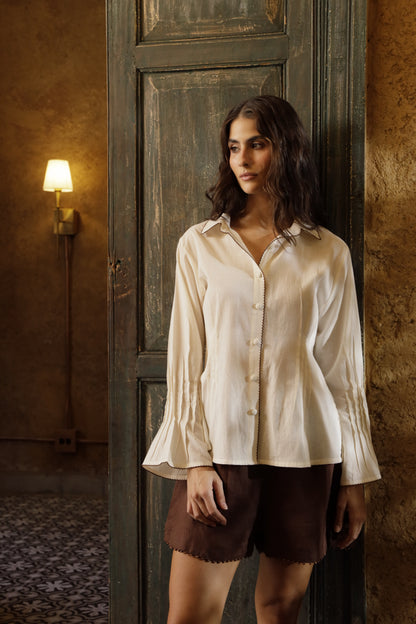 Camisa Ceiba Beige