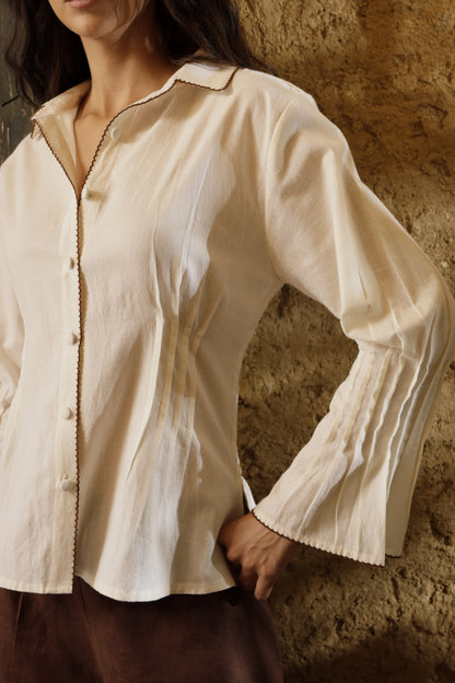Camisa Ceiba Beige