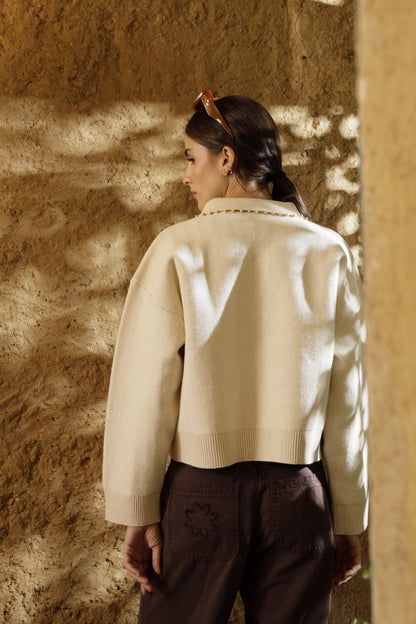 Cardigan Azafran Beige
