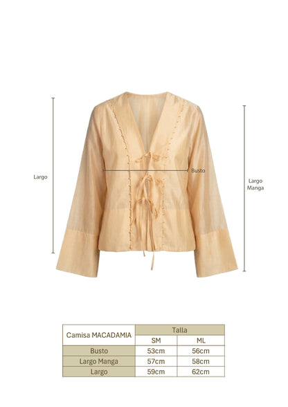 Camisa Macadamia