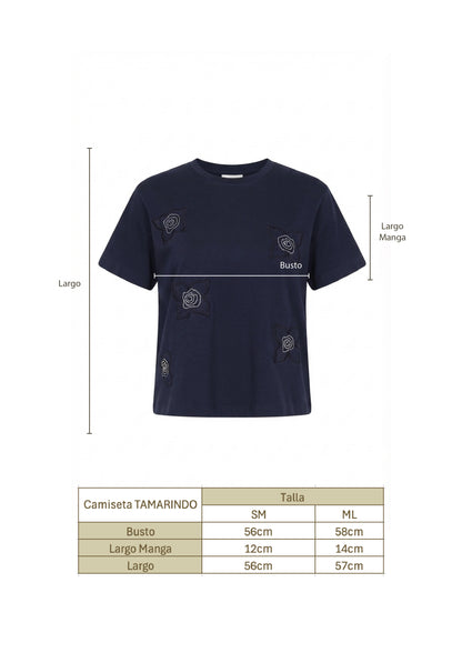 Camiseta Tamarindo Azul