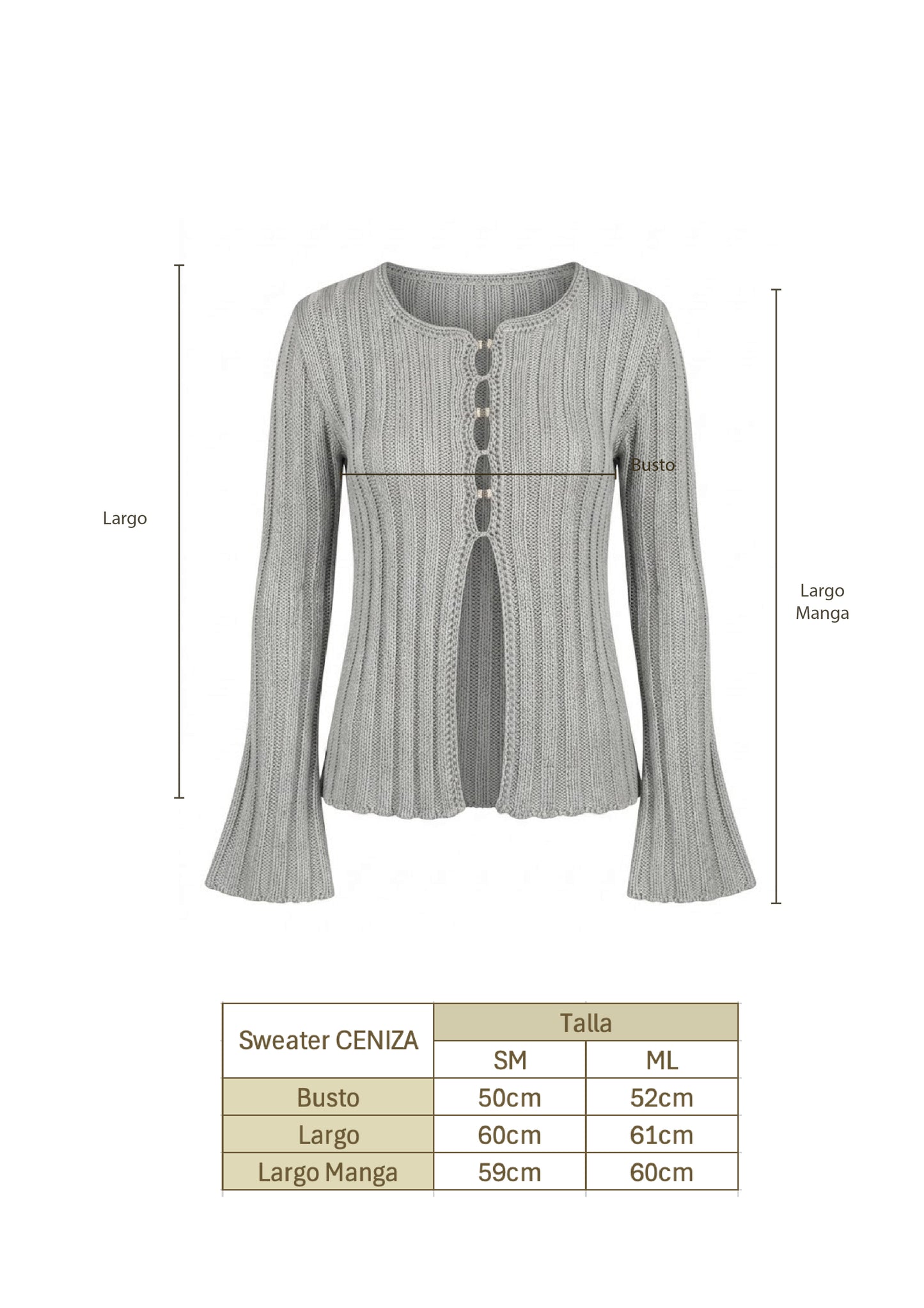 Sweater Ceniza